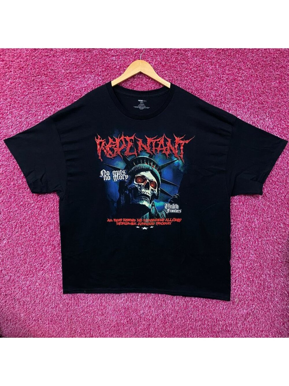Fashion Nova Repentant Skull Graphic Short Sleeve Tee Shirt 3XL
